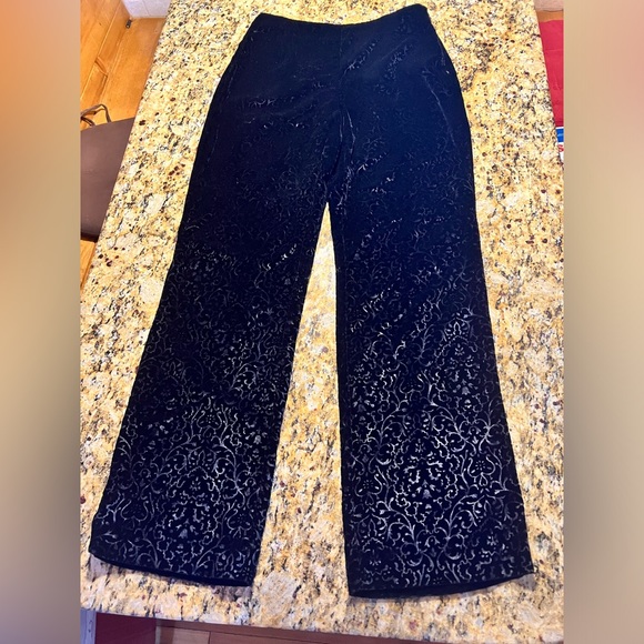 Party Pants- Black Velvet Bentley Arbuckle - Picture 1 of 2